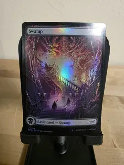 Swamp (0274) - Full Art DSK 274 MTG Duskmourn: House of Horror Land Foil EN NM - Image 1