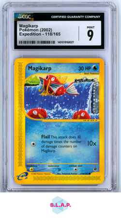 MAGIKARP EXPEDITION 118/165 POKEMON CGC 9 - Image 1