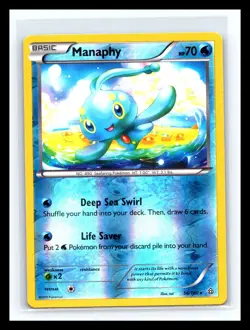 💥 Pokemon - Manaphy - 56/160 - Holo Rare - Reverse Holo - XY - Primal Clash - Image 1
