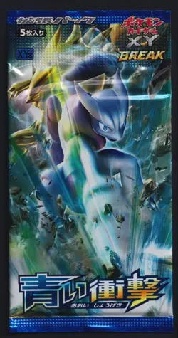 Pokemon TCG Blue Shock XY8 1st Edition Japanese Booster Pack XY Sealed - Image 1