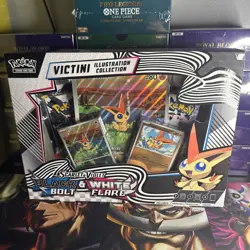 Pokemon TCG Scarlet & Violet Unova Victini Illustration Collection New Sealed - Image 1