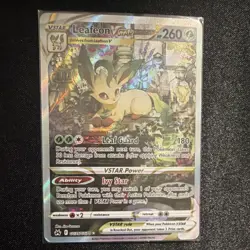 Pokemon Leafeon VSTAR Crown Zenith Galarian Gallery Ultra Rare Holo GG35/GG70 2… - Image 1