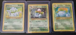 Bulbasaur Ivysaur Venusaur 001/002/003 CLV Classic Collection Pokemon NM - Image 1