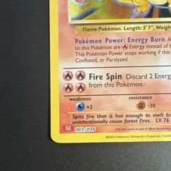 Pokemon TCG Charizard Classic Collection Holo 003/034 120 HP 2023 Mitsuhiro Ari… - Image 5