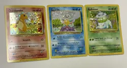 Charmander Squirtle Bulbasaur 001/034 CLC Classic Collection Kanto Pokemon NM - Image 1