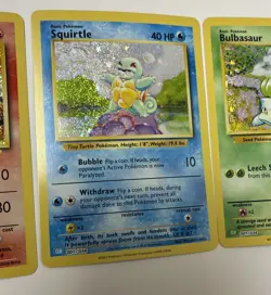 Charmander Squirtle Bulbasaur 001/034 CLC Classic Collection Kanto Pokemon NM - Image 3