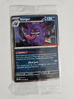 2026 Pokemon Gengar Promo Holo GameStop Exclusive 050/088 Sealed. - Image 1