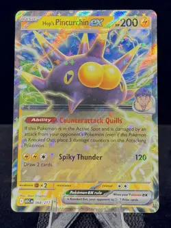 Pokemon-ME: Ascended Heroes-Hop's Pincurchin ex-068/217-Double Rare-M/NM - Image 4