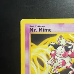 Pokemon Vintage 1st Edition Non-Holo Rare Mr. Mime 22/64 Jungle 1999 - Image 2