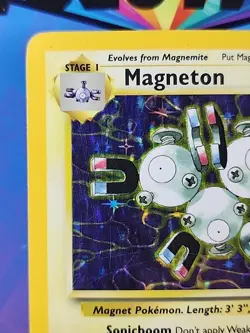 Pokemon Card - Magneton Fossil 11/62 Holo Rare MP/HP - Image 2