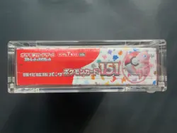Pokemon TCG 151 sv2a Japanese Booster Box Brand New & Sealed w/ Acrylic Case - Image 4