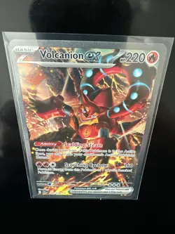 Pokemon TCG Volcanion ex #182/159 Journey Together Special Illustration Rare - Image 4