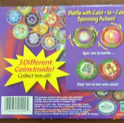 Hasbro Pokemon Battling Coin Game Set Machop Wartortle Kabutops Holofoil - Image 2