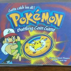 Hasbro Pokemon Battling Coin Game Set Machop Wartortle Kabutops Holofoil - Image 3