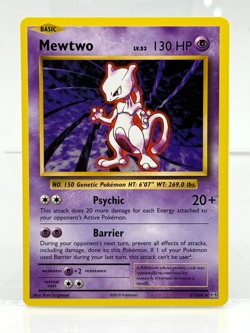 MINT! Mewtwo Non Holo Rare 51/108 Pokemon TCG XY Evolutions NM FREE SHIPPING* - Image 1