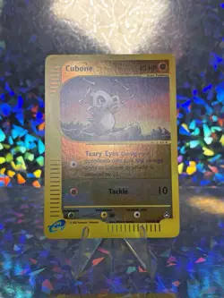 2002 Pokemon Aquapolis Cubone Reverse Holo 72/147 LP E-Reader Nintendo - Image 3