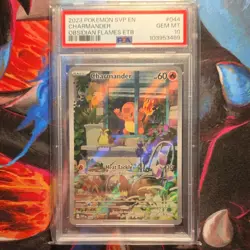 Pokemon Charmander Scarlet & Violet Promo Holo 044 PSA 10 60 HP - Image 1