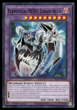 Yugioh Elemental HERO Chaos Neos BLC1-EN140 Common 1st Edition NM - Image 1