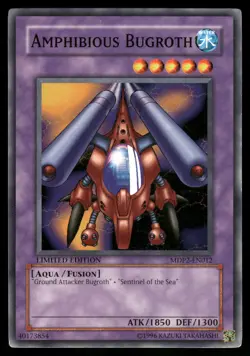 Yugioh Amphibious Bugroth MDP2-EN012 Common Limited NM - Image 1