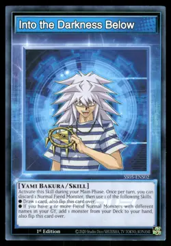 Yugioh Into the Darkness Below SS05-ENS02 Common 1st Edition NM - Image 1