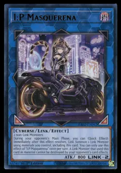 Yugioh I:P Masquerena (Alternate Art) RA02-EN042 Super Rare 1st Edition NM - Image 1