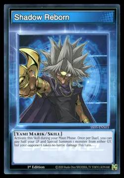 Yugioh Shadow Reborn SS05-ENS03 Common 1st Edition NM - Image 1