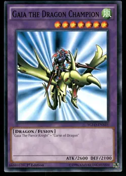 Yugioh Gaia the Dragon Champion YGLD-ENA41 Common 1st Edition NM - Image 1