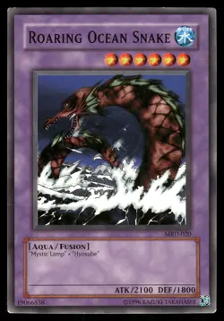 Yugioh Roaring Ocean Snake MRD-020 Common Unlimited NM - Image 1