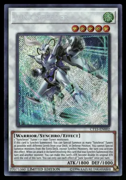 Yugioh Junk Speeder CT15-EN002 Secret Rare Limited NM - Image 1