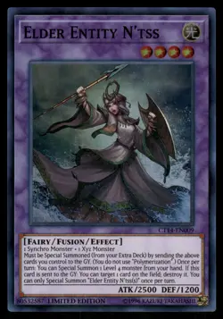 Yugioh Elder Entity N'tss CT14-EN009 Super Rare Limited NM - Image 1