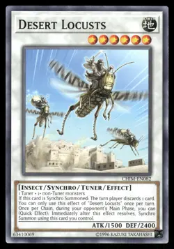 Yugioh Desert Locusts CHIM-EN082 Common NM - Image 1