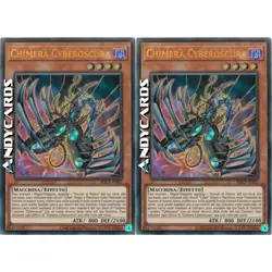 2x CHIMERA CYBEROSCURA (Cyberdark Chimera) • Ultra R • SDCS IT002 • Unl • Yugioh - Image 1