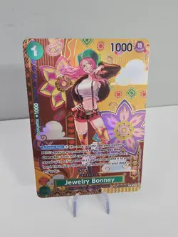 One Piece CCG Bonney Jewelry SP ST02-007 Two Legends Foil Alternate Art - Image 1