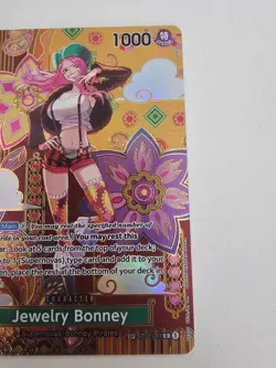 One Piece CCG Bonney Jewelry SP ST02-007 Two Legends Foil Alternate Art - Image 4