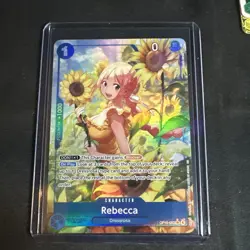 Rebecca OP15-053 SR Alt Art Parallel English One Piece TCG Adventure Kami Island - Image 1