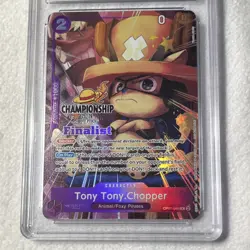 Bandai One Piece CCG Tony Tony Chopper OP07-066 Foil Promo Tournament CGC 10 - Image 4