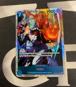 Sabo OP15-046 SR Adventure on Kami’s Island English One Piece TCG - Image 1
