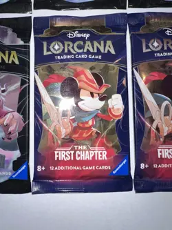 Disney LORCANA TCG Rise of the Floodborn X6 + X2 First Chapter Booster ENGLISH - Image 2