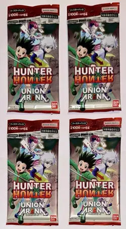 Union Arena TCG X4 Booster Box HUNTER x HUNTER UA03BT - JAP JAPANESE Sealed - Image 1