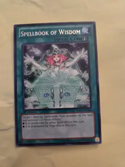 Yugioh spellbook of Wisdom 1st edition REDU-EN060 NM - Image 1