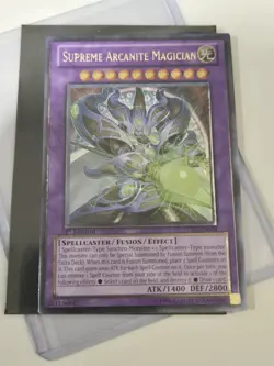 YuGiOh Supreme Arcanite Magician - STBL-EN038 - Ultimate Rare - 1st Edition NM - Image 1