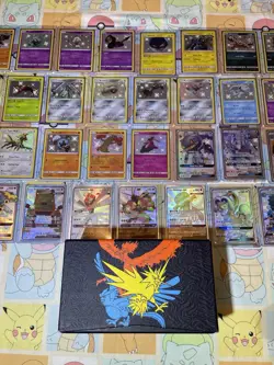 Pokemon TCG Hidden Fates Card Lot of 31 NM W/ Empty ETB Box - Image 5