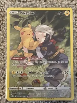 Pikachu TG05/TG30 Lost Origin Trainer Gallery 2022 Pokemon TCG Card - Image 1