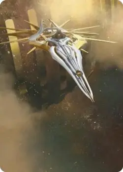 Dawnsire, Sunstar Dreadnought Art Card Art Series: Edge of Eternities Regular - Image 1