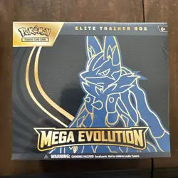 POKEMON Mega Evolution Elite Trainer Box *LUCARIO* (NEW/SEALED) - Image 1