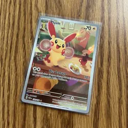 Plusle 193/182 Pokemon Scarlet & Violet Paradox Rift Full Art Card NM - Image 1