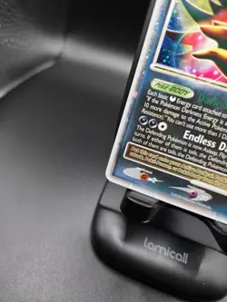 2008 Pokemon Darkrai LV.X DP19 Diamond & Pearl Promo Holo CLEAN SWIRL 🌀 - Image 5