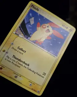 Pokemon TCG - PLUSLE - 39/106 - EX: EMERALD (2005) - VINTAGE - LP - Image 2