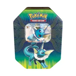 Pokemon TCG Vaporeon Elemental Powers Tin Brand New Sealed SWSH Reprint - Image 1