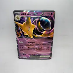 Alakazam ex 065/165 Double Rare 151 Pokemon Holo Near Mint - Image 1